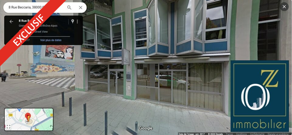 OZ IMMOBILIER – LOCAL COMMERCIAL de 171.68m² à GRENOBLE